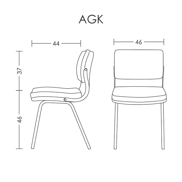 صندلی خانگی آرتمن مدل AGK | هونیک